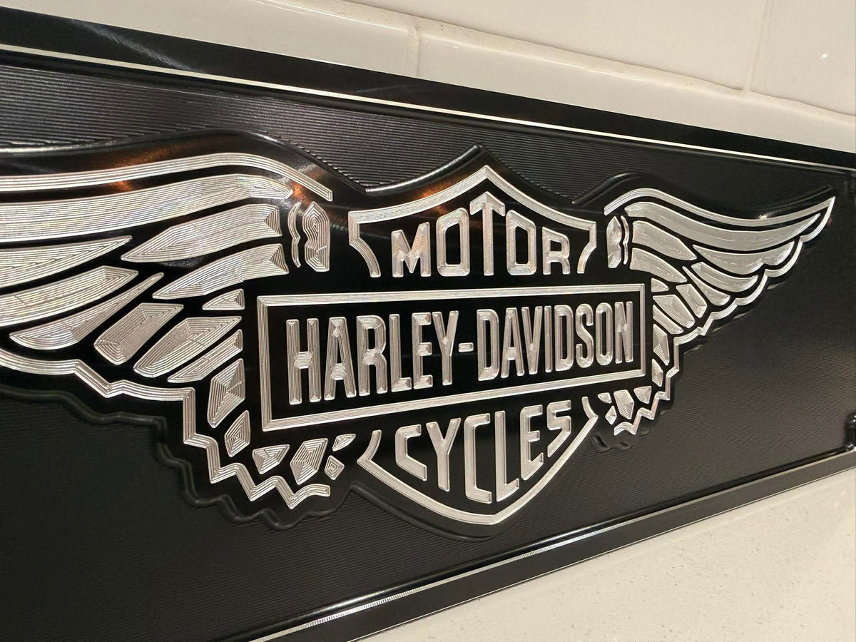Harley-Davidson Machined Display Plate
