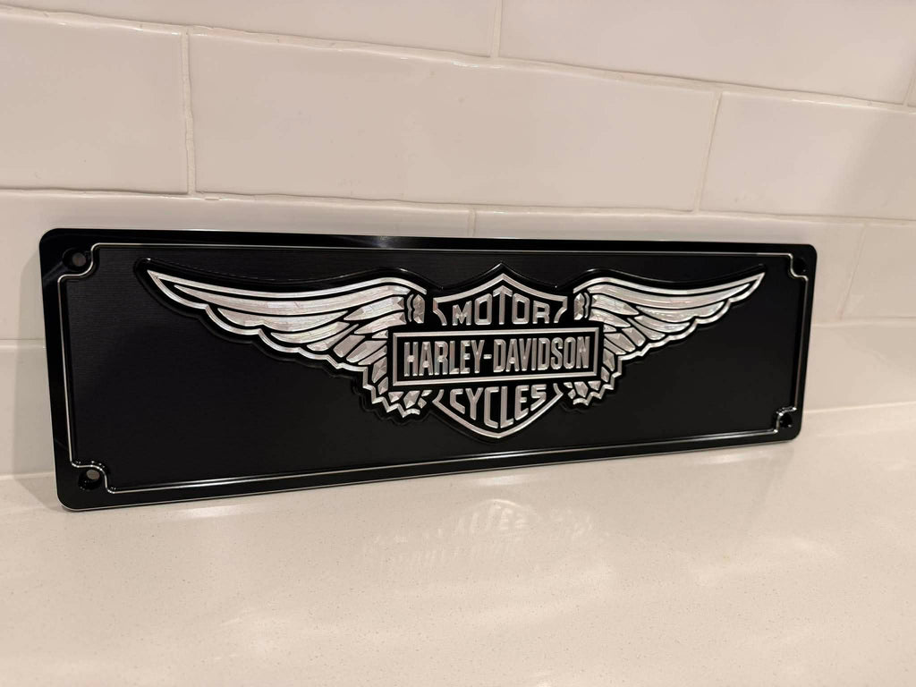 Harley-Davidson Machined Display Plate