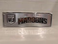 Queensland Maroons Machined Supporter Plate