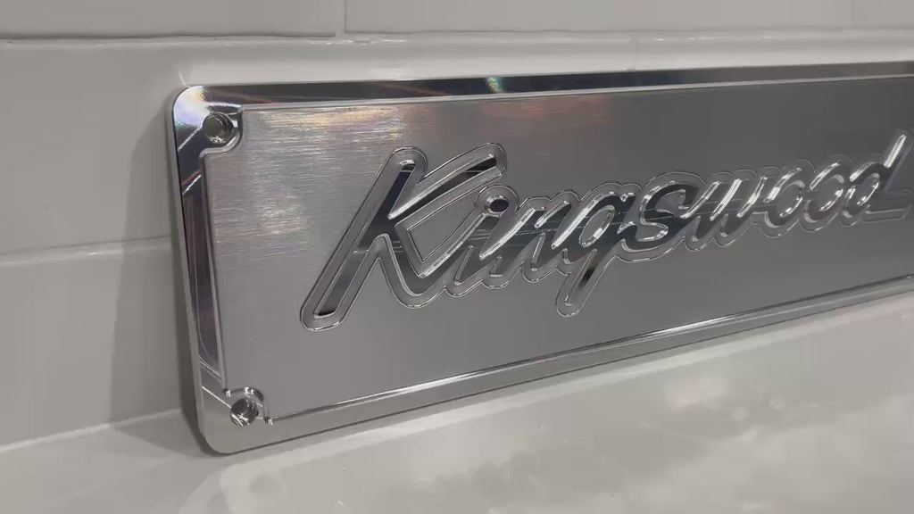 Kingswood Machined Display Plate