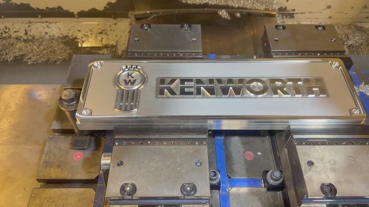 Kenworth Machined Display Plate