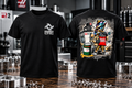 RSP CNC Swarf Chips T-shirt front and back