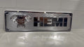 HEMI CNC machined display plate — black anodised with post-machined highlights